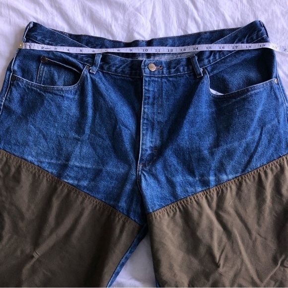 Vintage L.L. Bean Jeans Two Toned - Picture 7 of 10